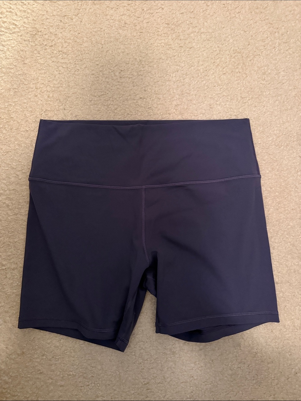 lululemon athletica High-Rise Bike Shorts in purple